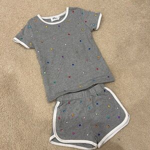 lola + the boys rhinestone set, size 8